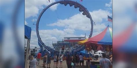 Roller coaster riders stuck upside down for hours at Wisconsin festival